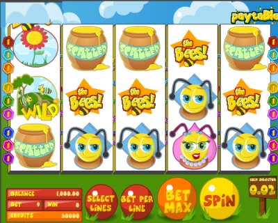 Jeux machines à sous gratuites Les Abeilles