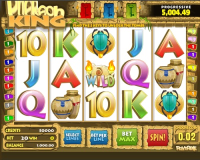 Jeux machines à sous gratuites Le roi Pharaon