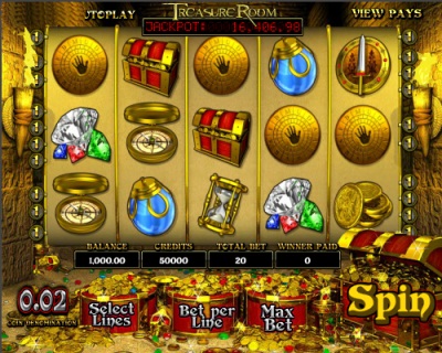 Jeux machines à sous gratuites La salle au trésor