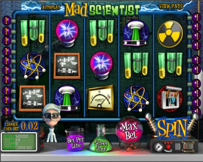 Jeux machines à sous gratuites Le savant fou