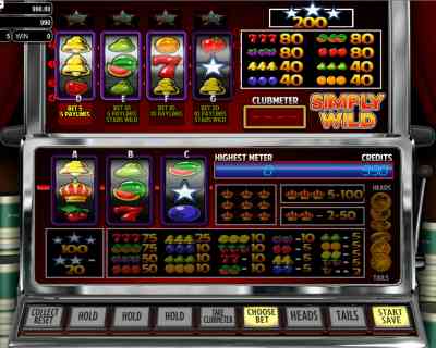 Jeu machine a sous Simply Wild