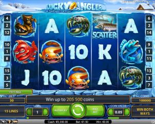 Slot machine a sous Lucky Angler