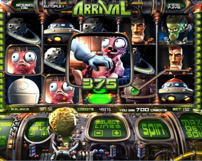 Jeux machines a sous Arrival