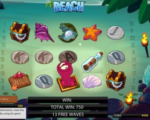 Machine a sous Beach