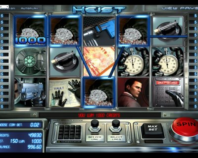 Machine a sous Heist